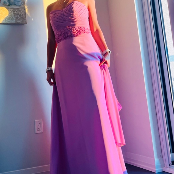 Mori Lee new Gala Dress violet dress - Picture 7 of 10